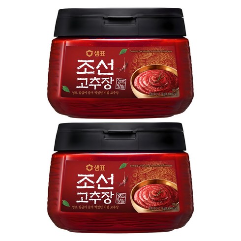 샘표 조선 고추장, 2kg, 2개