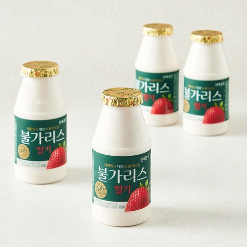 남양유업 자연의 시작 불가리스 요구르트 딸기, 150ml, 4개입, 1개
