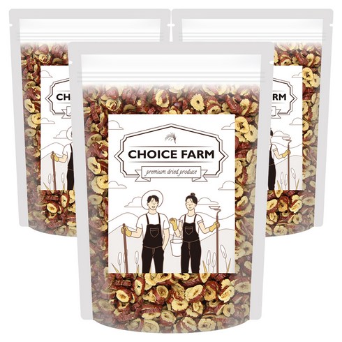 초이스팜 건대추칩, 150g, 3개