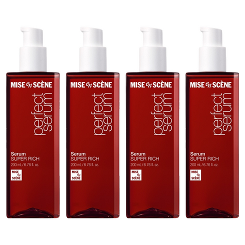 미쟝센 퍼펙트 슈퍼리치 헤어 세럼, 200ml, 4개