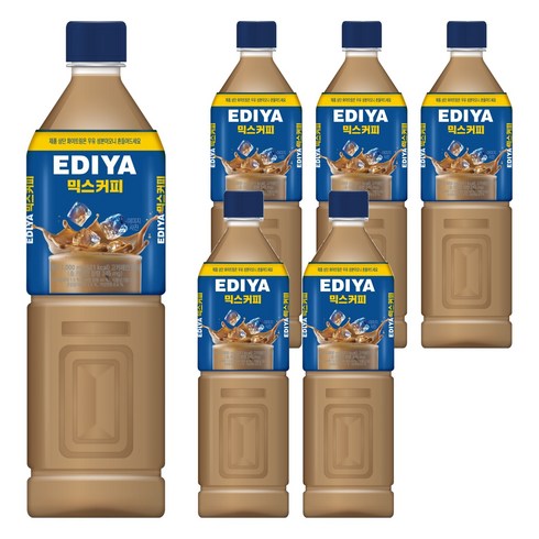 이디야 믹스커피, 1L, 6개