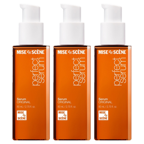 미쟝센 퍼펙트 오리지널 헤어 세럼, 80ml, 3개