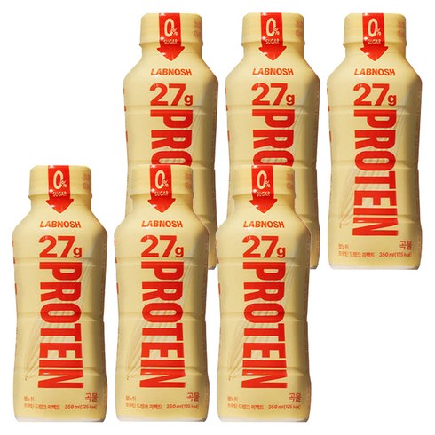 랩노쉬 프로틴 드링크 퍼펙트 곡물, 6개, 350ml