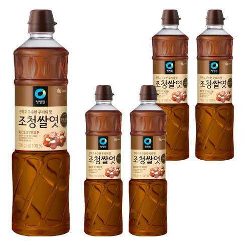청정원 조청쌀엿, 700g, 5개