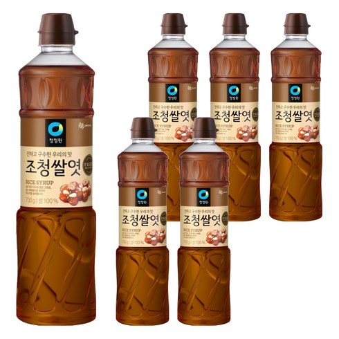 청정원 조청쌀엿, 700g, 6개