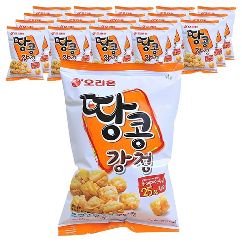 오리온 땅콩강정, 80g, 20개