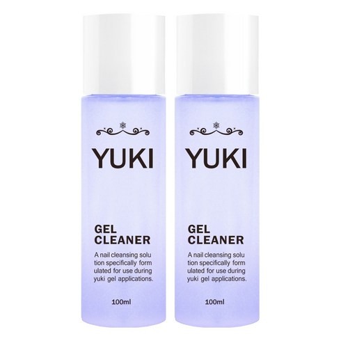 유키 젤 네일 클리너, 100ml, 2개