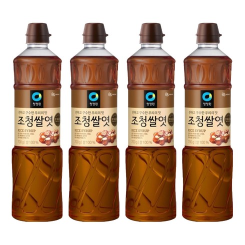 대상 청정원 조청쌀엿, 700g, 4개