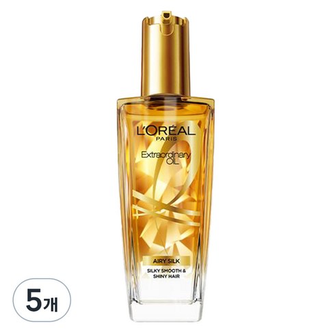로레알파리 엑스트라오디네리 헤어오일 에어리 실크, 100ml, 5개
