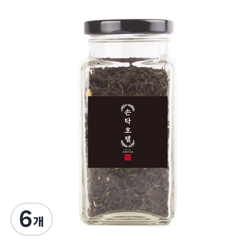 손탁호텔 자스민차 보틀 리필, 70g, 6개, 1개