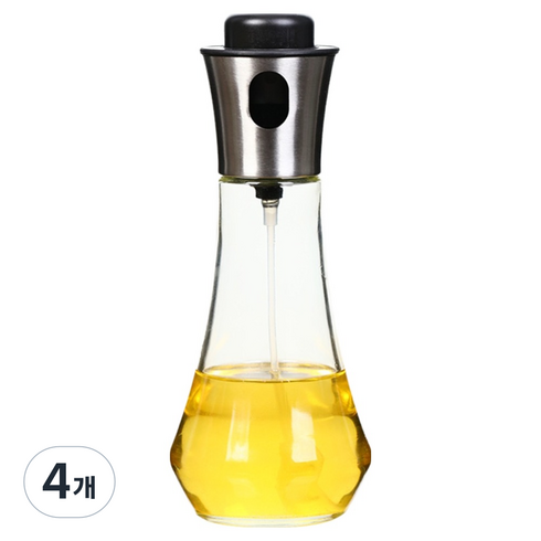 시노글라스 원터치 오일 스프레이병, 250ml, 4개