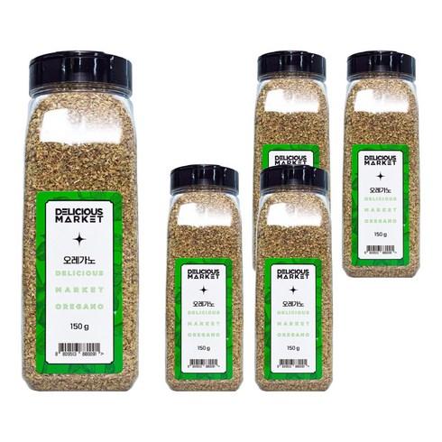 딜리셔스마켓 오레가노, 150g, 5개