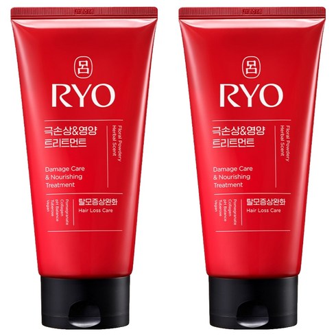 려 함빛 극손상 & 영양 트리트먼트 탈모증상완화 플로럴 파우더리향, 300ml, 2개