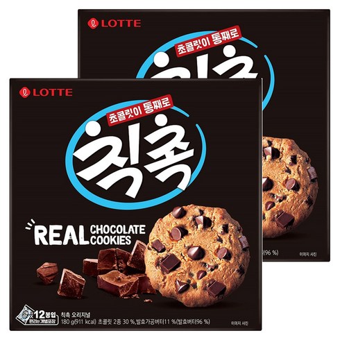 롯데웰푸드 칙촉 오리지날, 180g, 24개