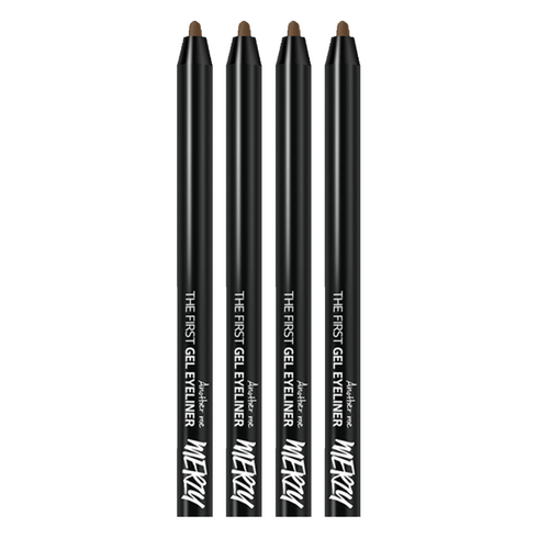 머지 더 퍼스트 무펄 젤 아이라이너 0.5g, G6소프트브라운, 4개