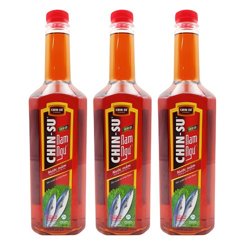 친수 남늑 피쉬소스, 900ml, 3개