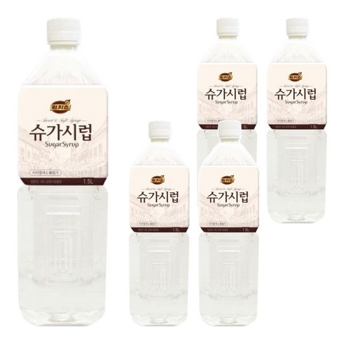 리치스 슈가시럽, 1.5L, 5개