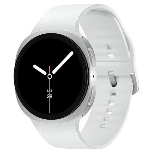 삼성전자 갤럭시워치 8 스마트워치 SM-L330N, 실버, 44mm, 블루투스