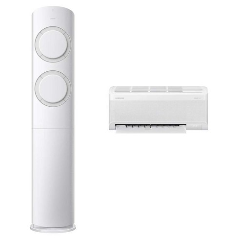 삼성전자 56.9㎡(17.2평) + 18.7㎡(5.7평) AI Q9000 홈멀티형 에어컨 AF60F17D11GRT + 리모컨 세트 방문설치, 일반배관형