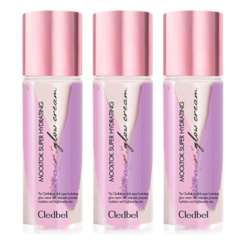 끌레드벨 물톡 슈퍼 하이드레이팅 글로우 크림 시즌3 30ml, 3개