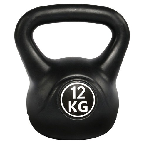 리브스포 코어 전신운동 케틀벨, 블랙, 12kg, 1개