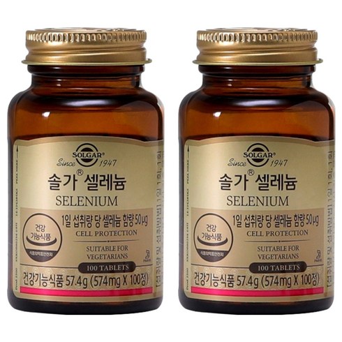 솔가 셀레늄, 100정, 2개
