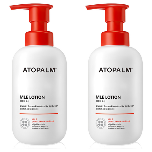 아토팜 MLE 유아로션, 300ml, 2개
