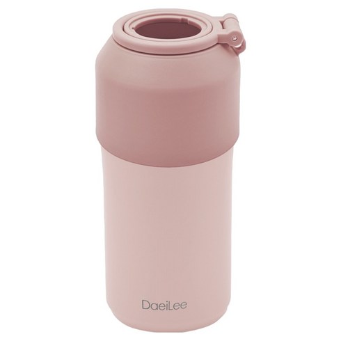 캔 홀더 아이스 쿨러 500ml, 파스텔핑크, 1개