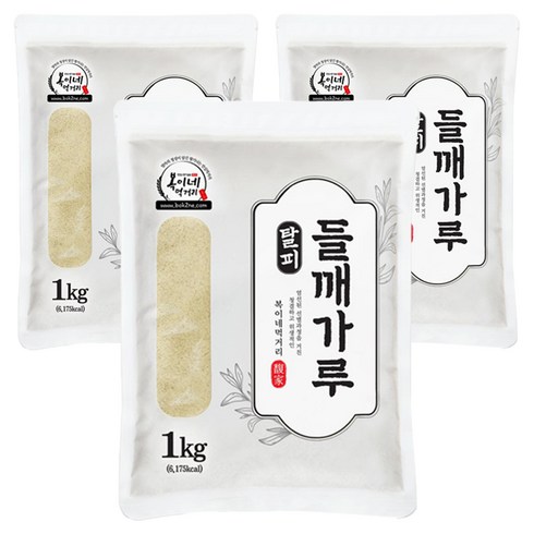 복이네먹거리 중국산 탈피 들깨가루, 1kg, 3개
