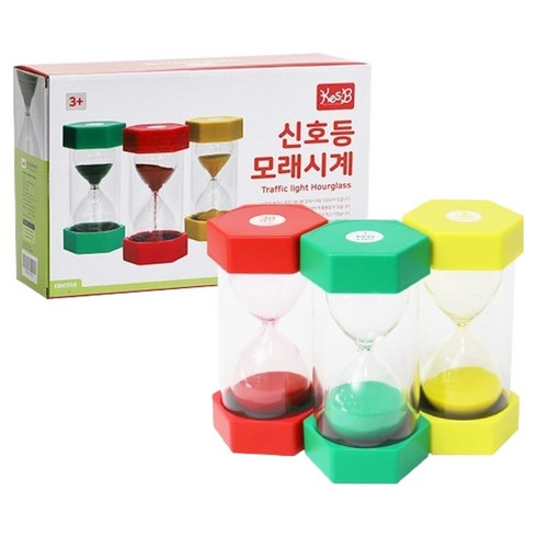 캐스비 네이처 신호등 모래시계놀이, 1세트