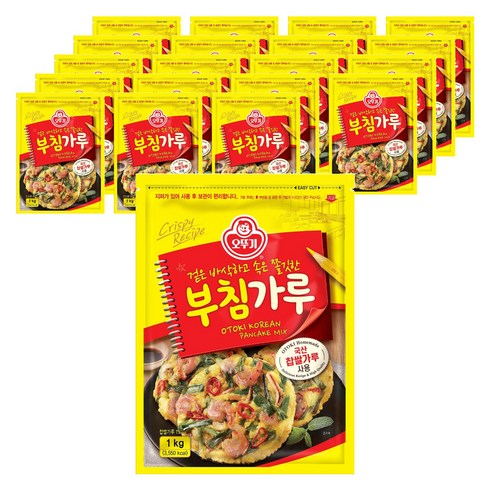 오뚜기 부침가루, 1kg, 20개