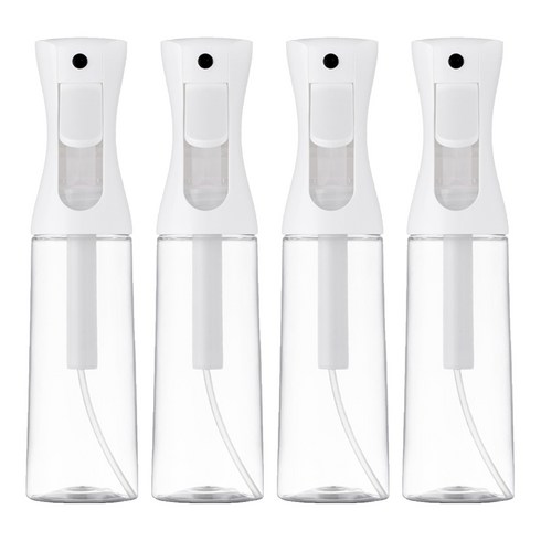 아브카 안개분사 분무기 공병 300ml, 투명, 4개