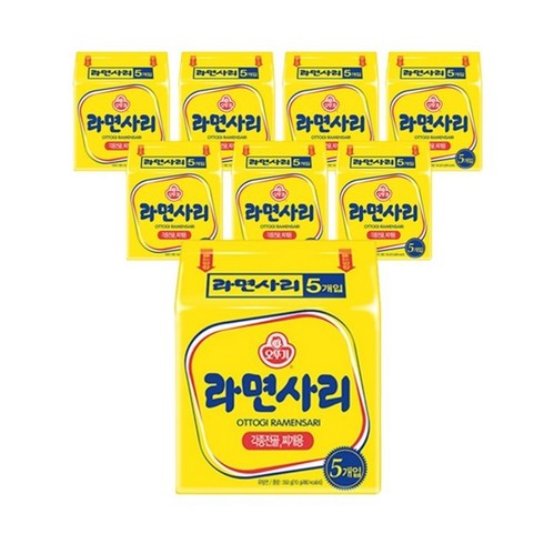 오뚜기 라면사리 멀티팩 110g, 40개