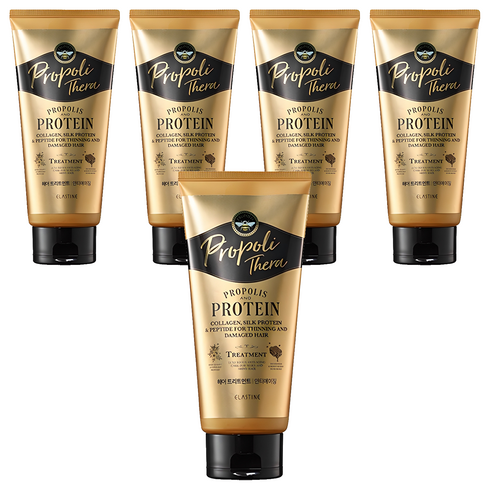 엘라스틴 프로폴리테라 손상 모발용 헤어트리트먼트, 300ml, 5개