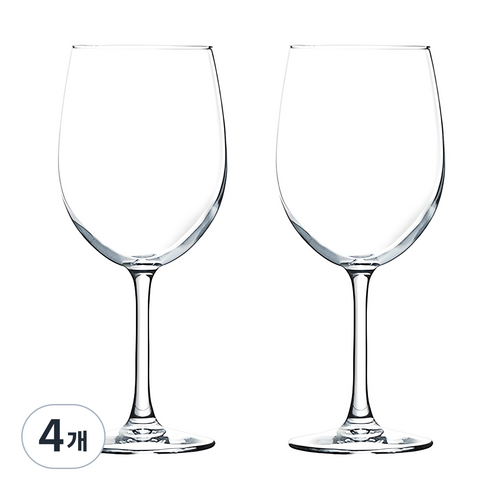 루미낙 쏘 와인잔, 470ml, 4개