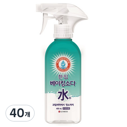 한입 베이킹소다수 주방세제, 400ml, 40개