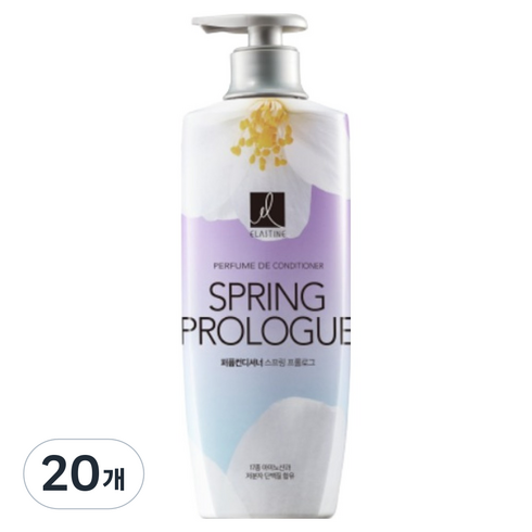 엘라스틴 퍼퓸 컨디셔너 스프링 프롤로그향, 600ml, 20개