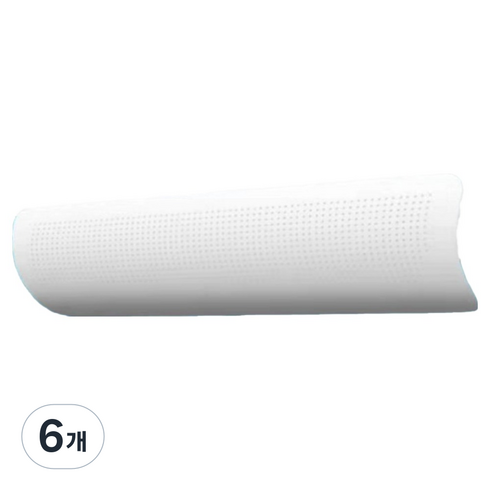 KODACHIEF 무동력 윈드바이저 에어컨 바람막이 순백무지 90 x 27 cm, 6개