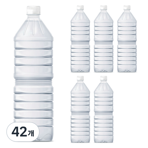 물하나 eco 생수 무라벨, 1L, 42개