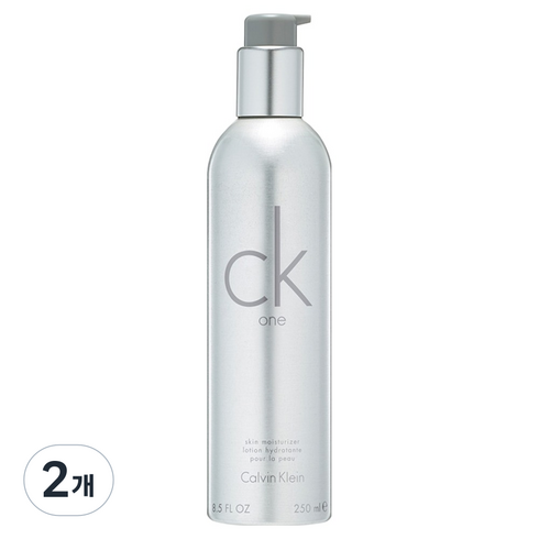 캘빈클라인 CK ONE 모이스춰라이저 스킨, 250ml, 2개