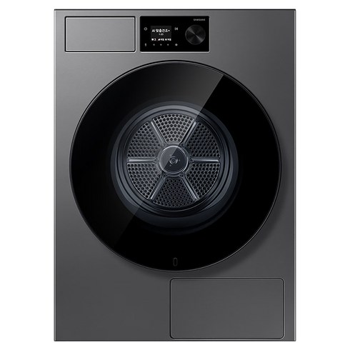 삼성전자 LCD 71.7mm 다이얼 Bespoke AI 건조기 20kg 방문설치, 다크스틸, DV80H20DDS