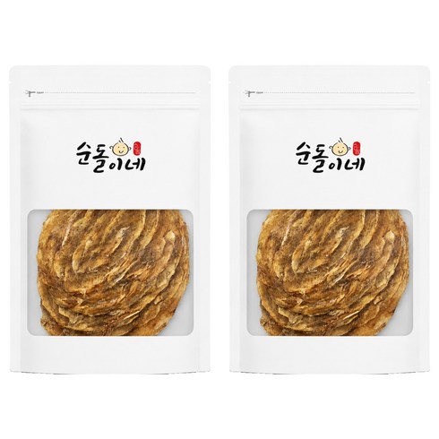 순돌이네 두꺼운 조미쥐포, 2개, 500g
