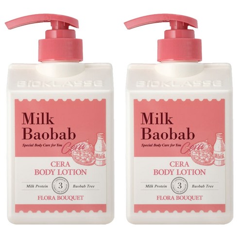 밀크바오밥 퍼퓸 바디로션 플로라부케향, 600ml, 2개