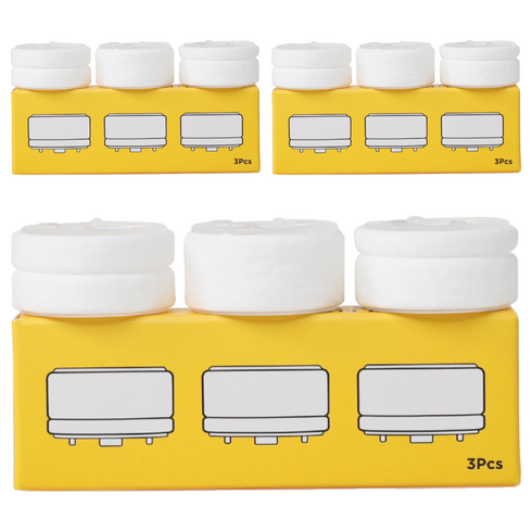 퓨어레인 PR100 LED 세면대 전용 세디먼트 리필 필터 PR-100 SF, 9개, PR-100 SF LED 전용