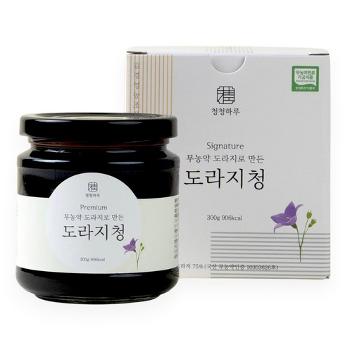 청청하루 무농약 도라지로 만든 도라지청, 300g, 1개입, 1개
