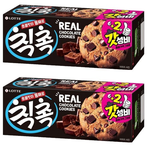 롯데웰푸드 칙촉, 120g, 2개