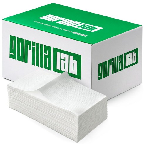 고릴라랩 2배 더 빵빵해진 이염방지 뚱시트, 100매, 1개