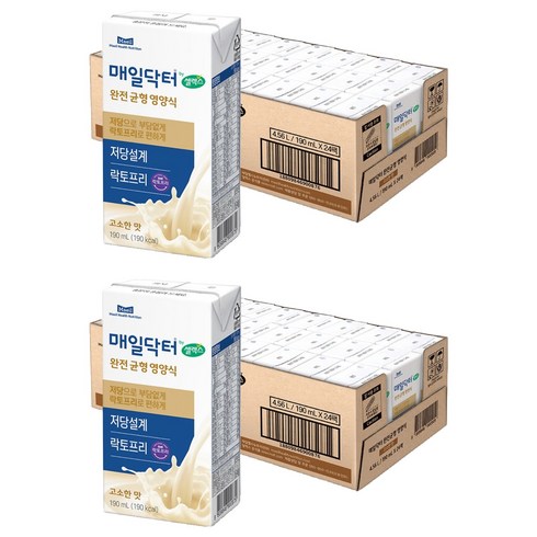 셀렉스 매일닥터 완전균형영양식 고소한맛, 190ml, 48개