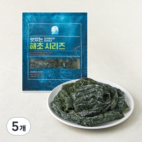 주일상사 맛있는 해초시리즈 쌈다시마, 500g, 5개