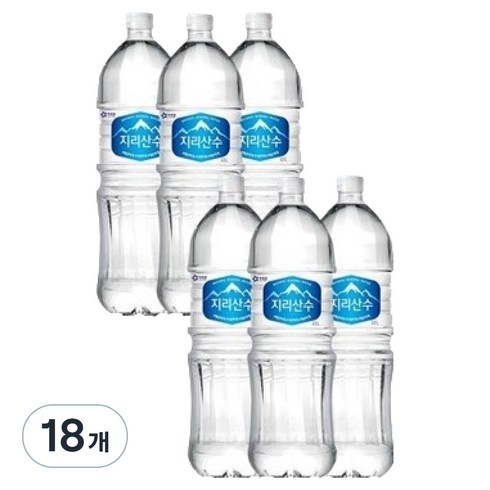 지리산수 아워홈 블루, 18개, 2L